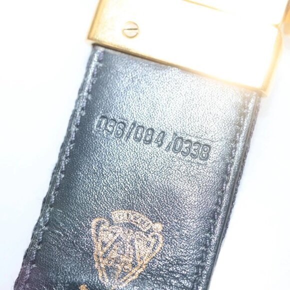 GUCCI Sherry Line Belt Leather 43.3\